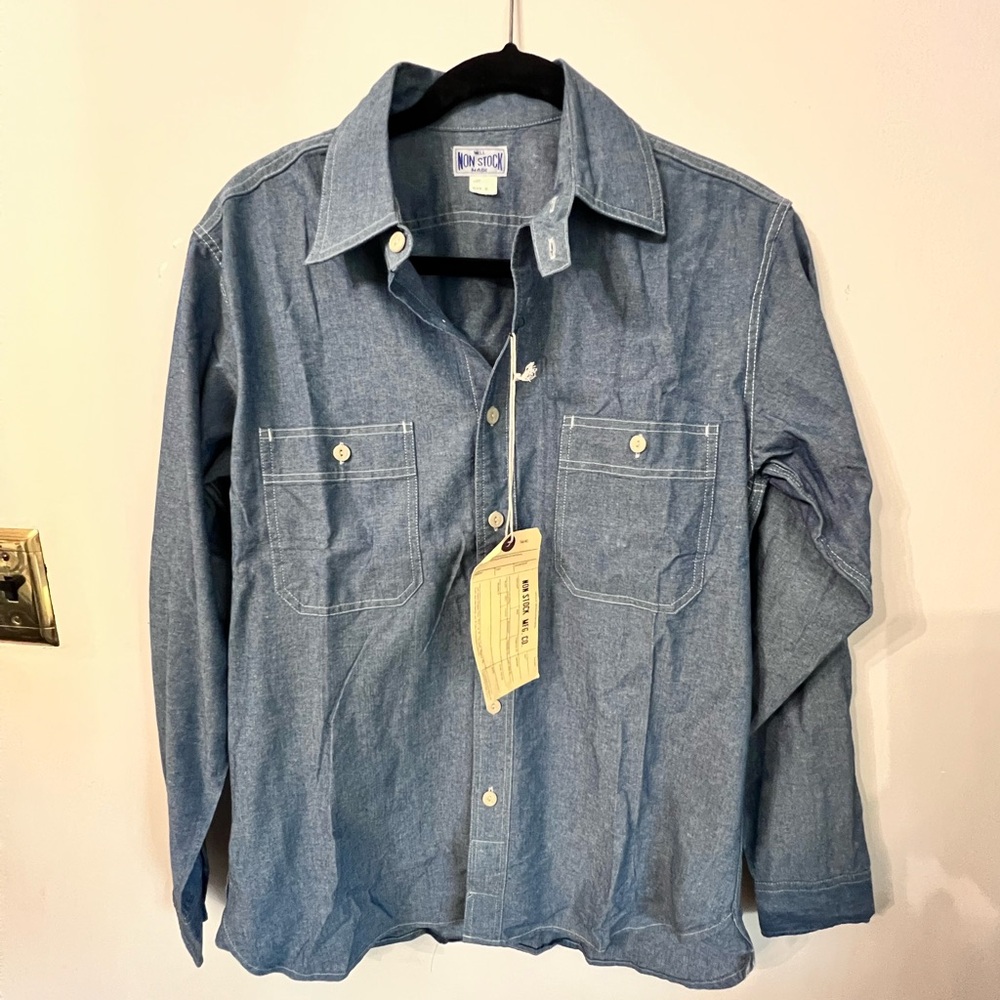 Men’s Denim Button up Shirt